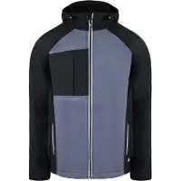 Dickies Softshell grå/svart slitstark jacka för herrar