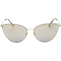 Tom Ford FT1005 28B Anais-02 Glänsande roséguld solglasögon