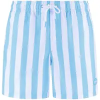 Shiwi Badshorts ljusblå / vit