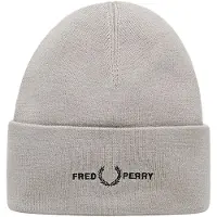 Fred perry grafisk logotyp Betonggrå mössa