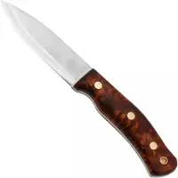 Casström No. 10 Swedish Forest Knife Järv 13170, Curly Birch Wood, bushcraft knife
