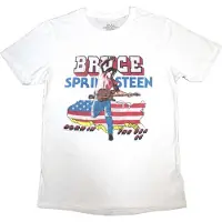 Ginza.se Bruce Springsteen: Unisex T-Shirt/Born In The USA '85 (White) (Small)