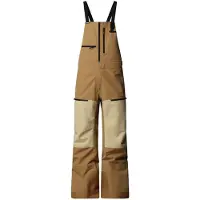 The North Face - Skidbyxor - M Ceptor Bib Utility Brown Khaki Stone för Unisex - Storlek XL - Brun