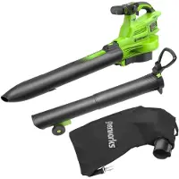 Greenworks Batteridriven lövblås/sug BL48L01-01; 2x24 V (utan batteri och laddare)