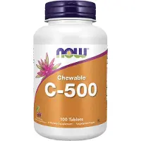 Now , Tuggbara C-500, Cherry, 100 Tabletter