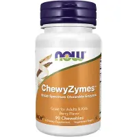 NOW,NOW Foods,NOW,NOW Foods , ChewyZymes, Bär, 90 Chewables