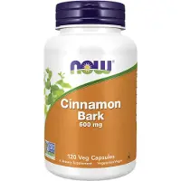 NOW,NOW Foods,NOW,NOW Foods , Cinnamon Bark, 120 Veg Capslar (0,6 g per Capslar)
