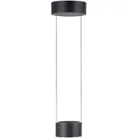 Pure Pendellampa Clipse, dimbar, Aluminium / grå / zink, Vardagsrum / matsal, Metall, Modern