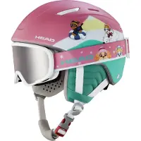 Head - Skidhjälmar barn - Maja Set Paw för Unisex - Barnstorlek 47-51 cm - Rosa