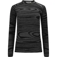 Aclima Women's WarmWool Crewneck Black Motion