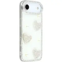 Mtp Products iPhone Air Glittrande Kärlek och Pärla Hybridskal - Vit