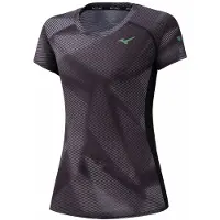Mizuno Aero Dam Svart/Grå T-Shirt