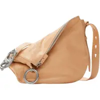 Burberry Small Knight Peach Light Brown Leather Shoulder Bag