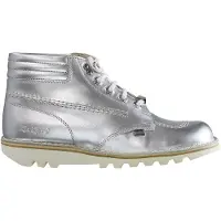 Kickers Throwback Ankle Dam Silver Kängor