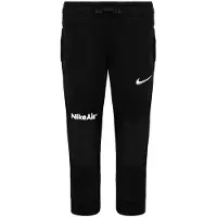 Nike Air Graphic Logo Svart Stretch Midja Barn Träningsbyxor DB7343 010