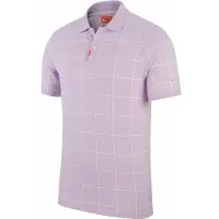 Nike Dri-Fit Lila Rutig Pikétröja