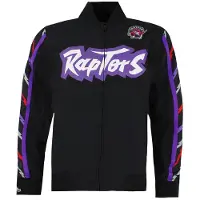 Mitchell & ness NBA Toronto Raptors Hook Shot Warm Up-jacka för herrar