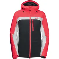 Jack Wolfskin Texapore Insulated Dam Rosa/Svart Snöjacka
