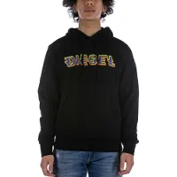 Diesel Sweatshirt S-Ginn Hood K27 Svart