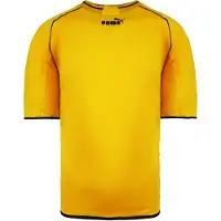 Puma King Kortärmad Topp Crew Neck Gul Herr Fotbolls-T-shirt 715070 15