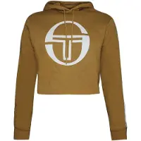 Sergio Tacchini Goran Hoodie Dam Cropped Sweatshirt Camel Jumper 38072 499