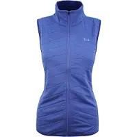 Under Armour ColdGear Reactor Gilet Zip Up Dam Åtsittande Ärmlös 1304348 586