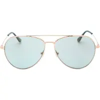 Tom Ford Ft0996 28X Shiny Rose Gold Sunglasses