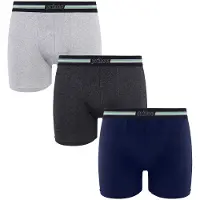 Prince Performance Range 3-pack Svart Ljusgrå Marin Herr Boxers MUXPR029