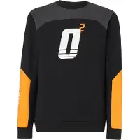 Oakley Långärmad Crew Neck Herr Svart Racing Team Topp 472544 02E