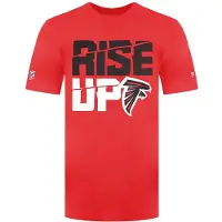 Fanatics NFL Atlanta Falcons Rise Up Röd T-shirt för herrar