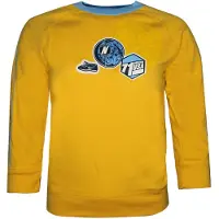 Nike Unga Pojkar Oregon USA Sports Top T-shirt Casual Gul 490413 703