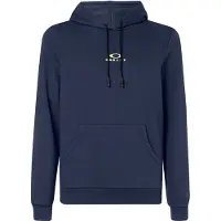 Oakley New Bark Pullover Långärmad Logo Herr Navy Hoodie 472588 6FB
