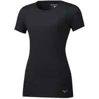 Mizuno Alpha Vent Dam Svart T-Shirt