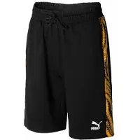 Puma Wild Pack Shorts Graphic Print Herr Fritidsbyxor Svart 579509 01