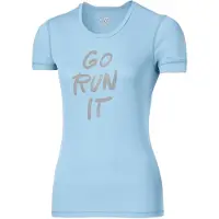 Asics Go Run It T-shirt ljusblå för damer