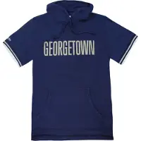 Mitchell & ness Georgetown NBA French Terry Hoodie för herrar