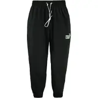Puma King Logo Vävda Träningsbyxor Svart Herr Joggers 598418 01