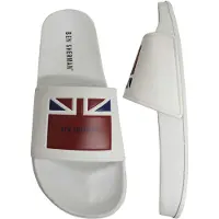 Ben Sherman Jet Mens White Sliders