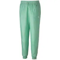 Puma Evide SS Nylon Mist Green Träningsbyxor Dam Joggers 597426 32