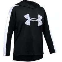 Under Armour Girls Favourite Jersey Hoodie Tejpad tröja 1351675 001