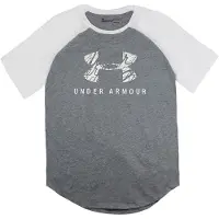 Under Armour Kortärmad T-shirt med rund hals grå för damer 1344388 035