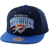 Mitchell & ness Oklahoma City Thunder keps för herrar