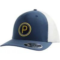 Puma P110 The Players Patch Snapback Flex Fit Blå Vit Unisex keps 023046 01