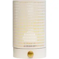 Dyberg Larsen Design bordslampa Mesh, dimbar, Vitt / opal, Vardagsrum / matsal, Metall, Design, Bordslampa