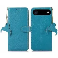 Mtp Products iPhone Air Läder Plånboksfodral med RFID - Blå