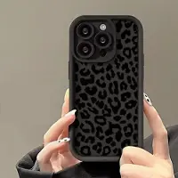 Mtp Products iPhone 13 Pro TPU-Skal med leopardtryck - svart
