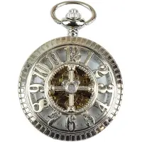 TruClothing Automatisk fickur mekanisk Peaky Blinders vintage dubbeljakt