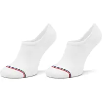 Tommy Hilfiger Tommy Jeans 2 Pack Flag Embroidery Footie Socks
