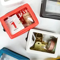 SmartaSaker Necessär med fönster, Nähe, Mini, Röd