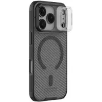 NILLKIN iPhone 17 Pro CamShield Pro Magnetic Hybrid Skal - Genomskinlig svart